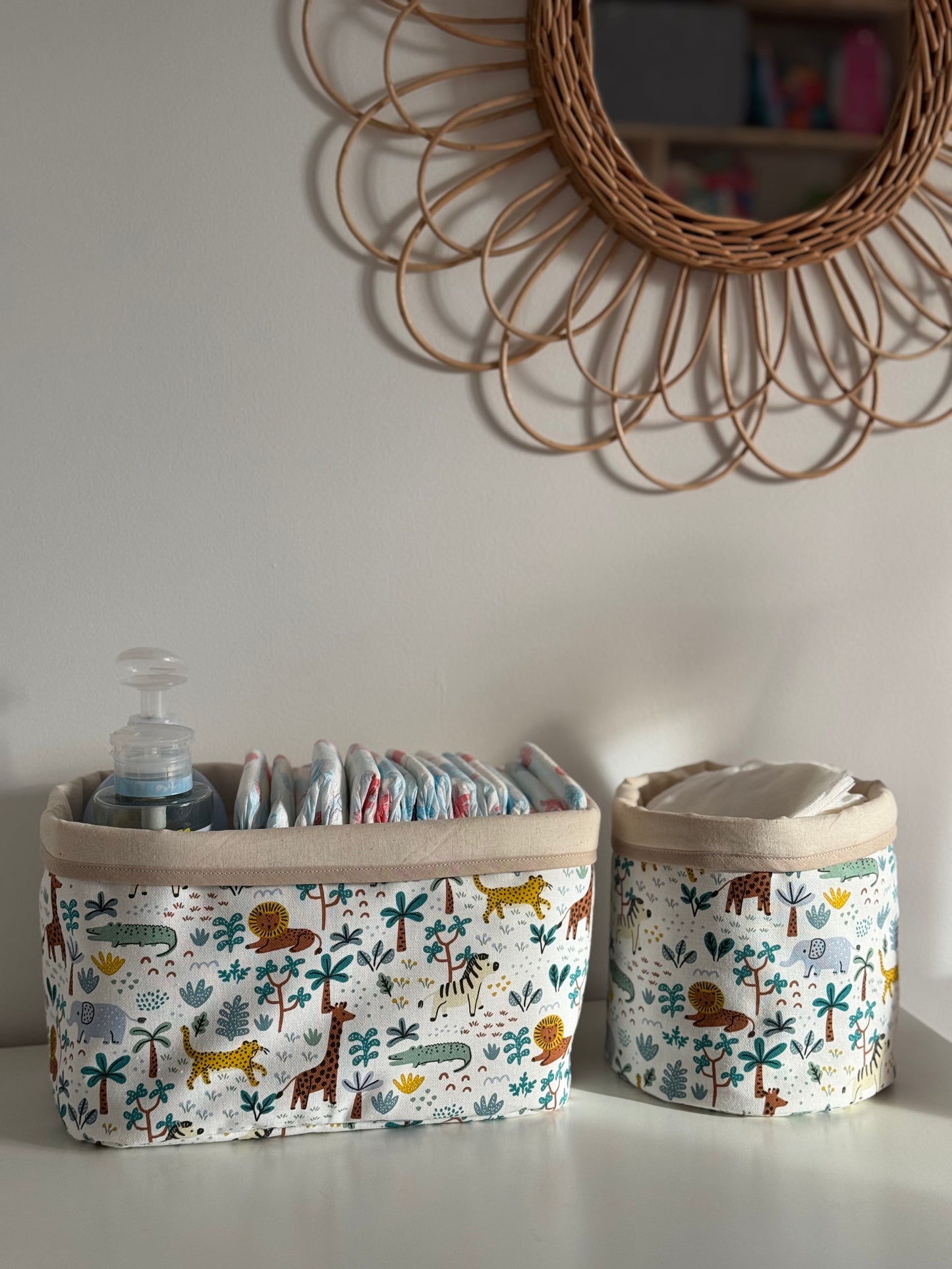 Lot petite & grande corbeille bébé