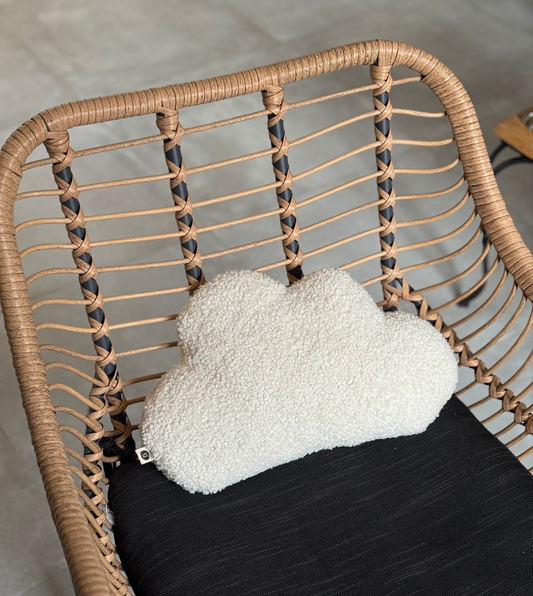 Coussin décoratif nuage bouclette