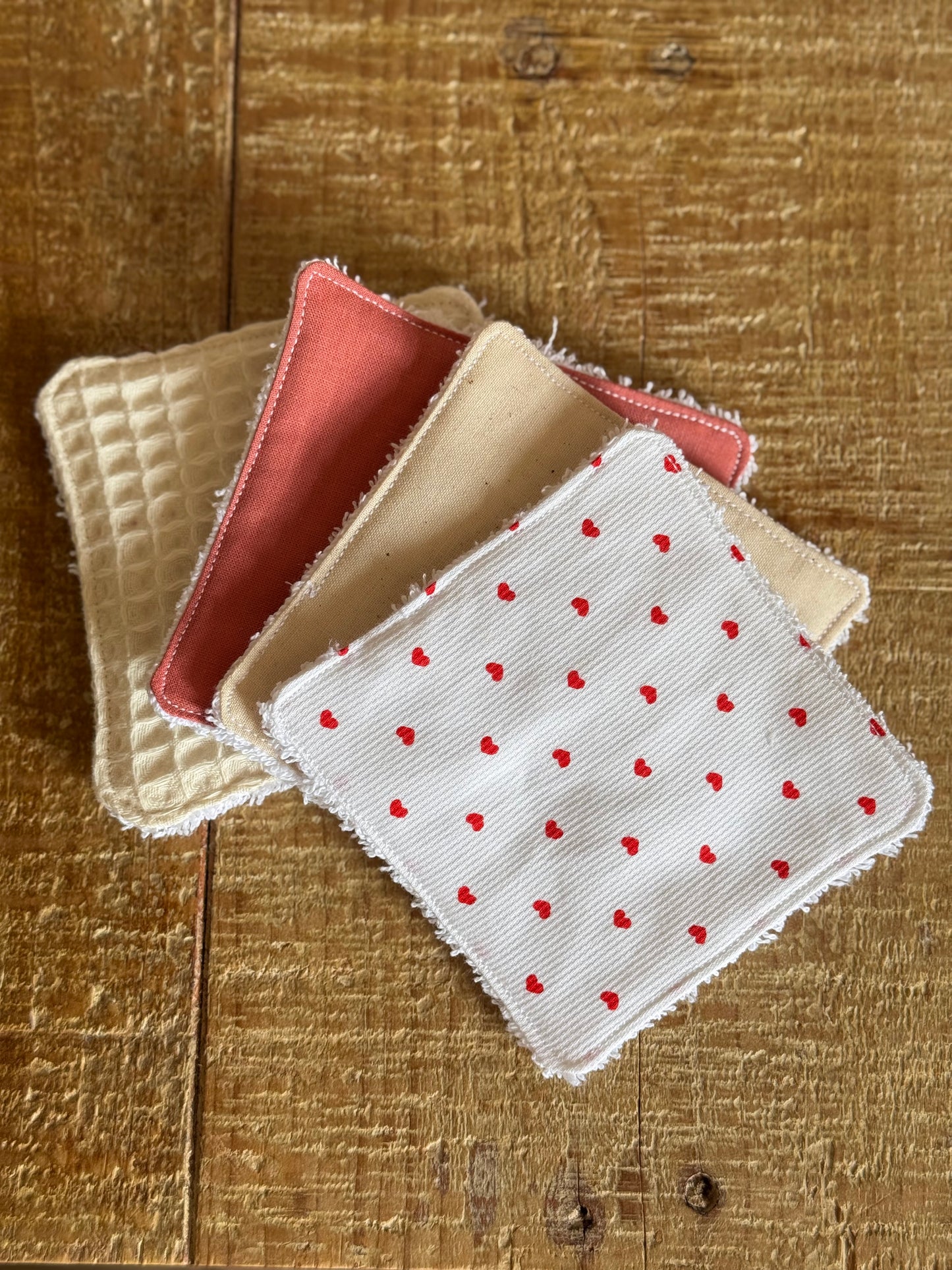 Lot de 8 lingettes lavables
